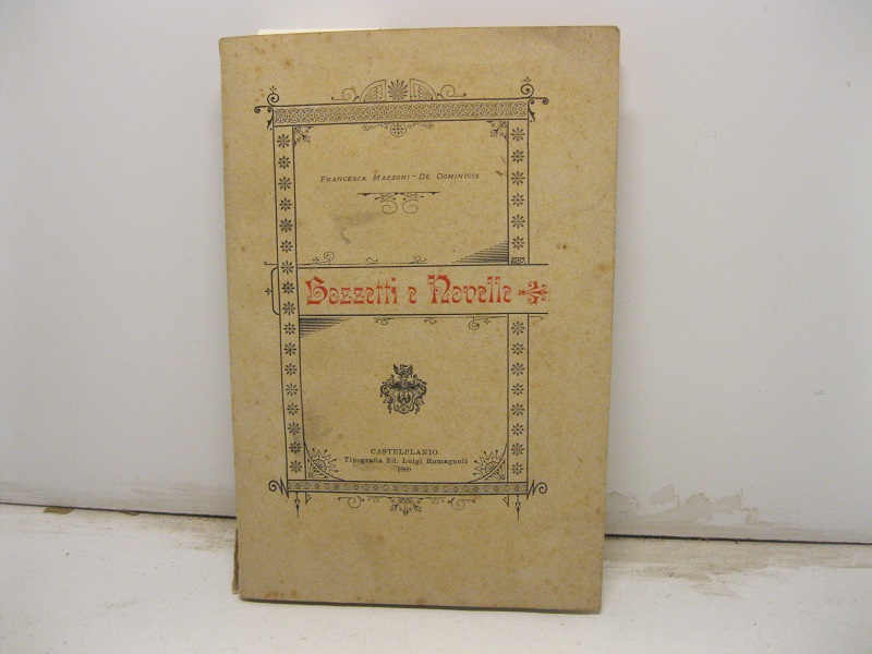 Bozzetti e novelle
